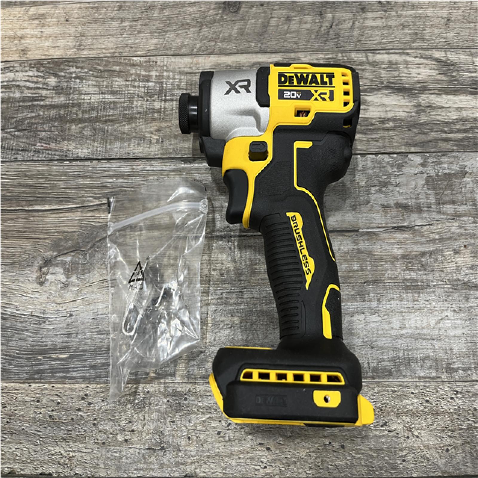 AS-IS DEWALT 20-Volt Maximum XR Cordless Brushless 1/4 in. 3-Speed Impact Driver (Tool-Only)