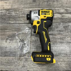AS-IS DEWALT 20-Volt Maximum XR Cordless Brushless 1/4 in. 3-Speed Impact Driver (Tool-Only)