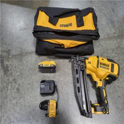 CALIFORNIA AS-IS LIKE NEW DEWALT 16 GA ANGLED FINISH NAILER