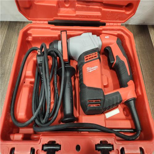 AS-IS- Milwaukee 5.5 Amp 5/8 in. Corded SDS-plus Concrete/Masonry Rotary Hammer Drill Kit with Case