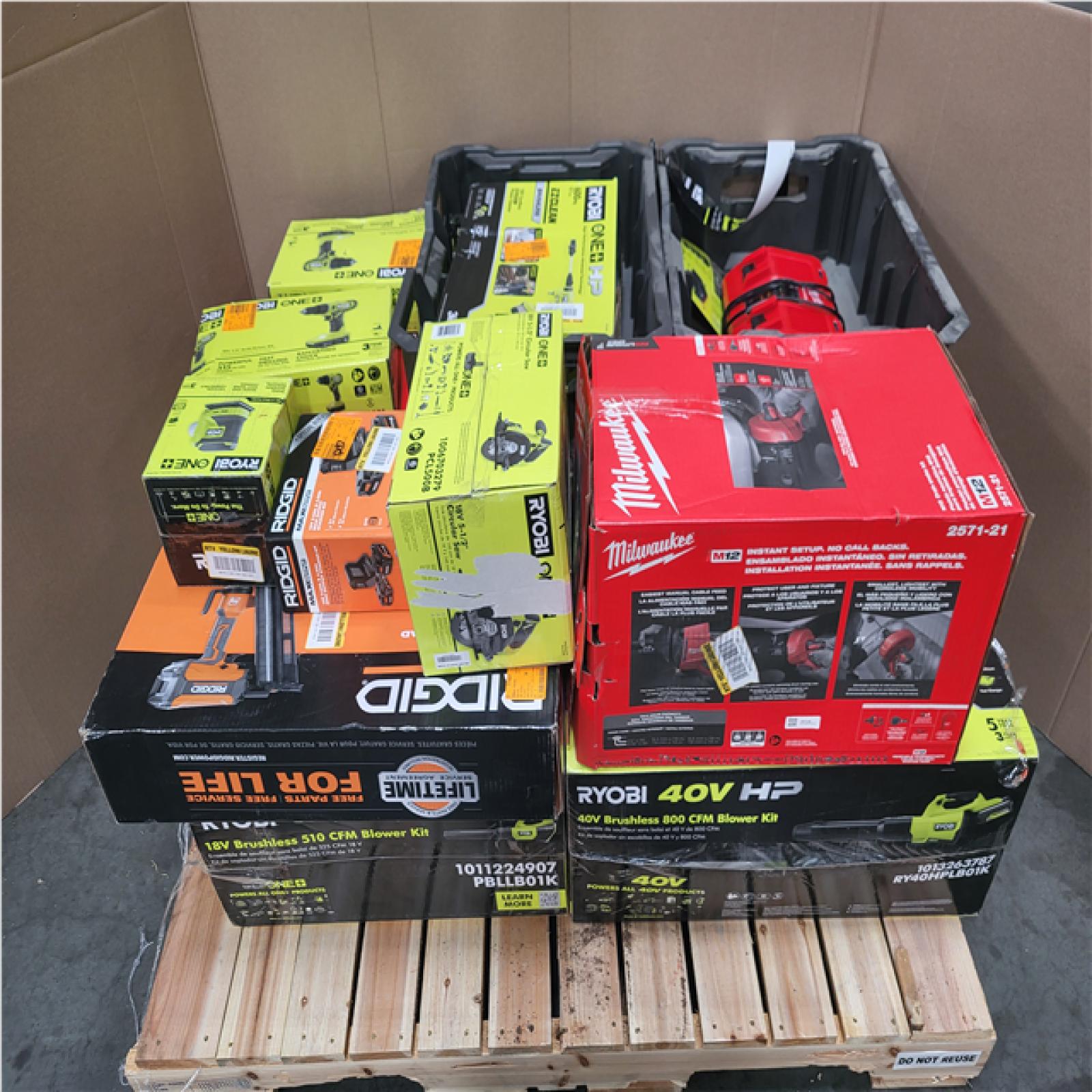 CALIFORNIA AS-IS TOOL PALLET