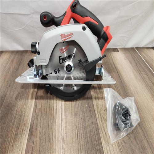 AS-IS Milwaukee M18 18V Lithium-Ion Cordless 6-1/2 in. Circular Saw (Tool-Only)