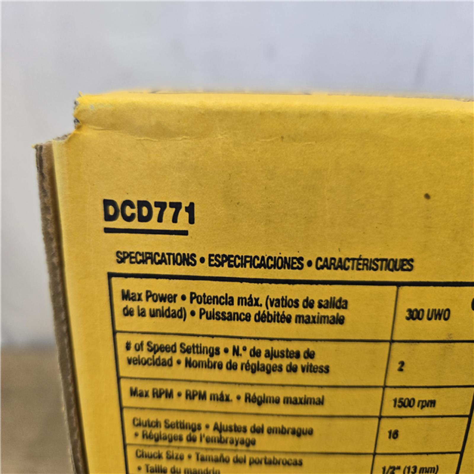 NEW!- DEWALT 20V MAX Cordless Drill/Impact 2 Tool Combo Kit