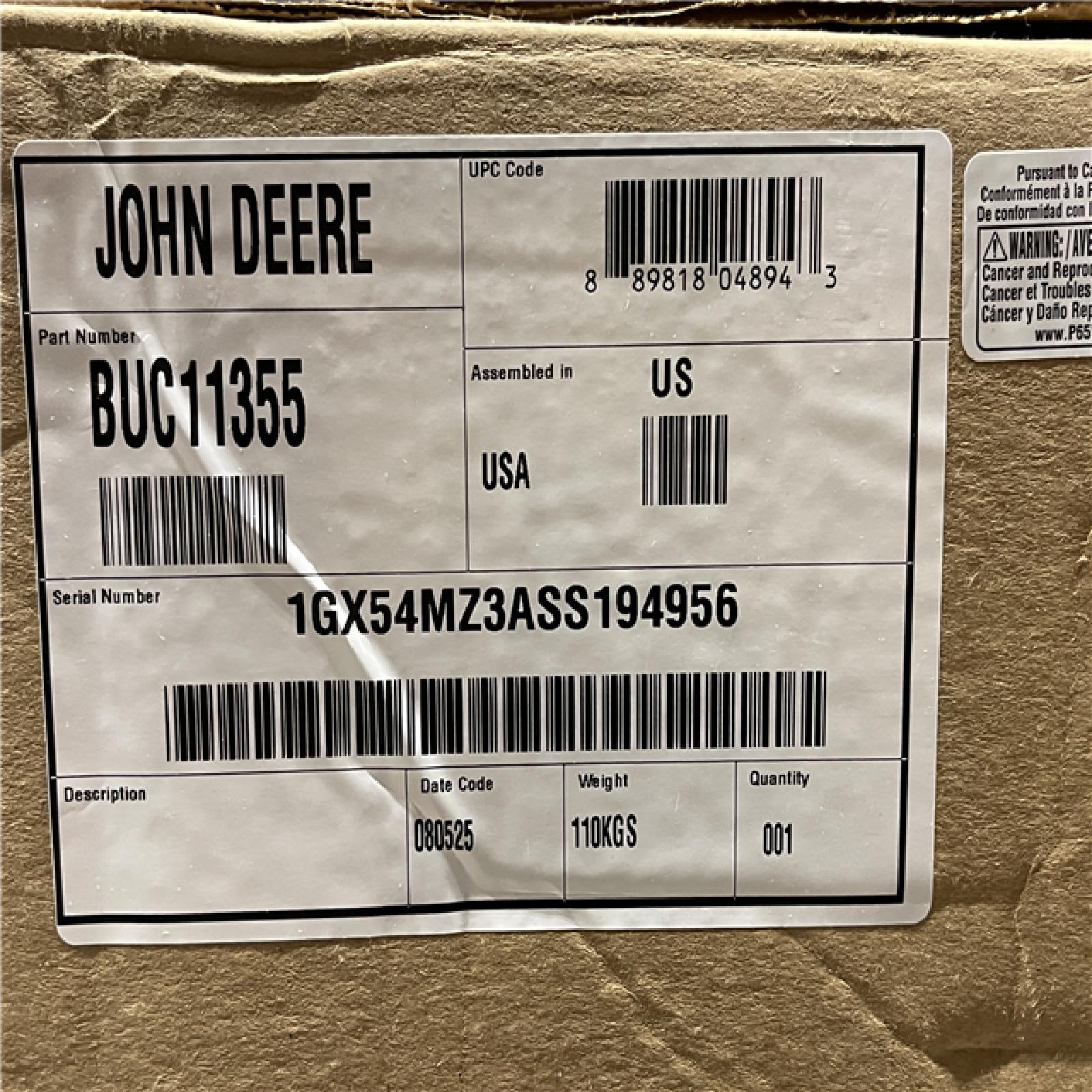 DALLAS LOCATION - John Deere Zero-Turn Mower 54 in. 6.5 Bushel Twin Bagger