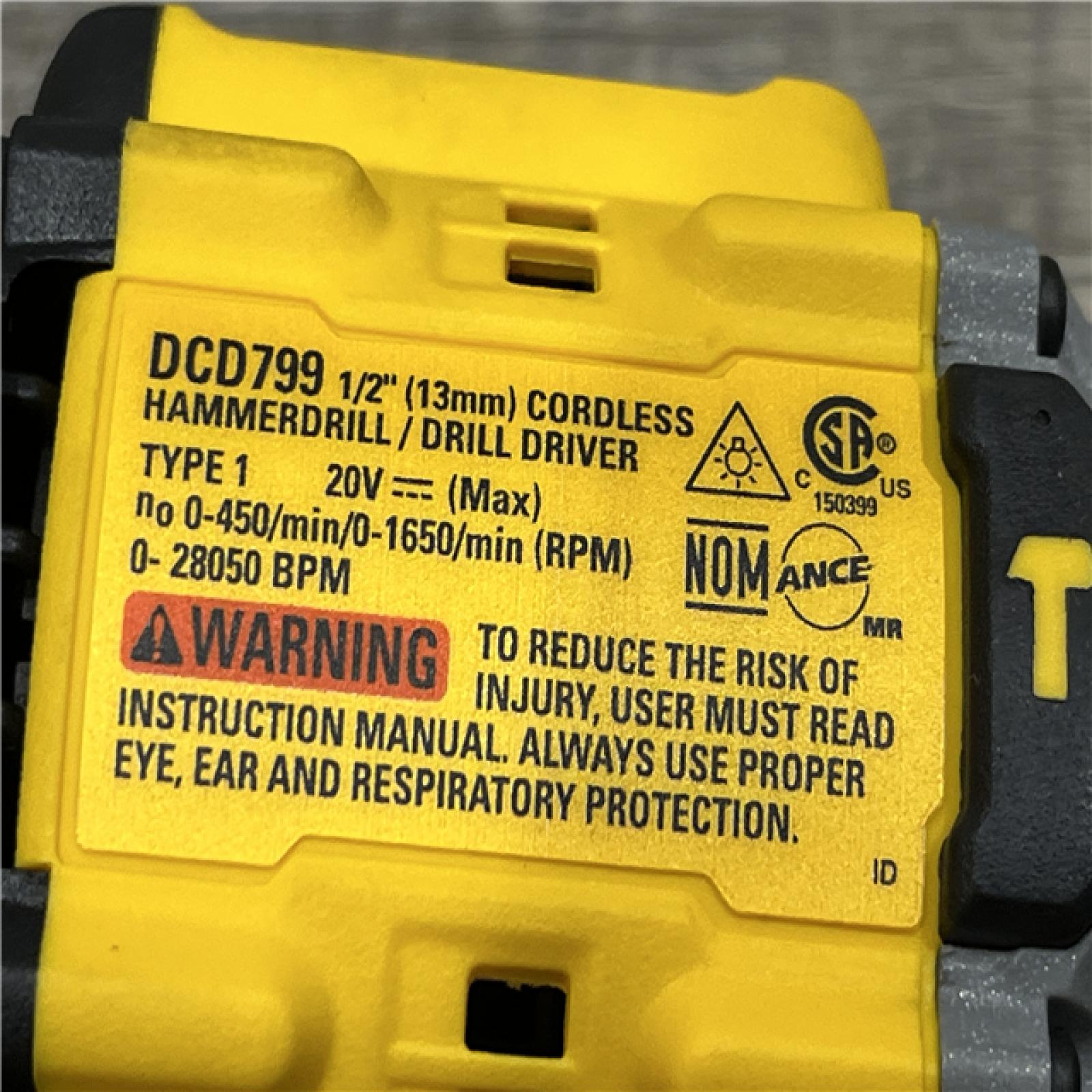 AS-IS DEWALT ATOMIC 20V MAX Lithium-Ion Cordless 2-Tool Combo Kit