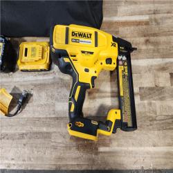 HOUSTON LOCATION - AS - IS DEWALT 20V MAX XR Lithium-Ion Cordless 18-Gauge Narrow Crown Stapler Kit