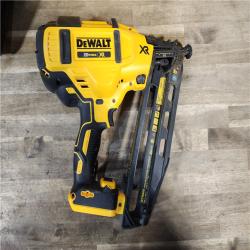 HOUSTON LOCATION - AS-IS DeWalt DCN660D1 20V 16 Gauge Cordless Angled Finish Nailer Kit W/ 2Ah Battery