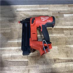 Houston Location AS-IS Milwaukee FUEL 18-Volt Lithium-Ion Brushless Cordless Gen II 18-Gauge Brad Nailer (Tool-Only)