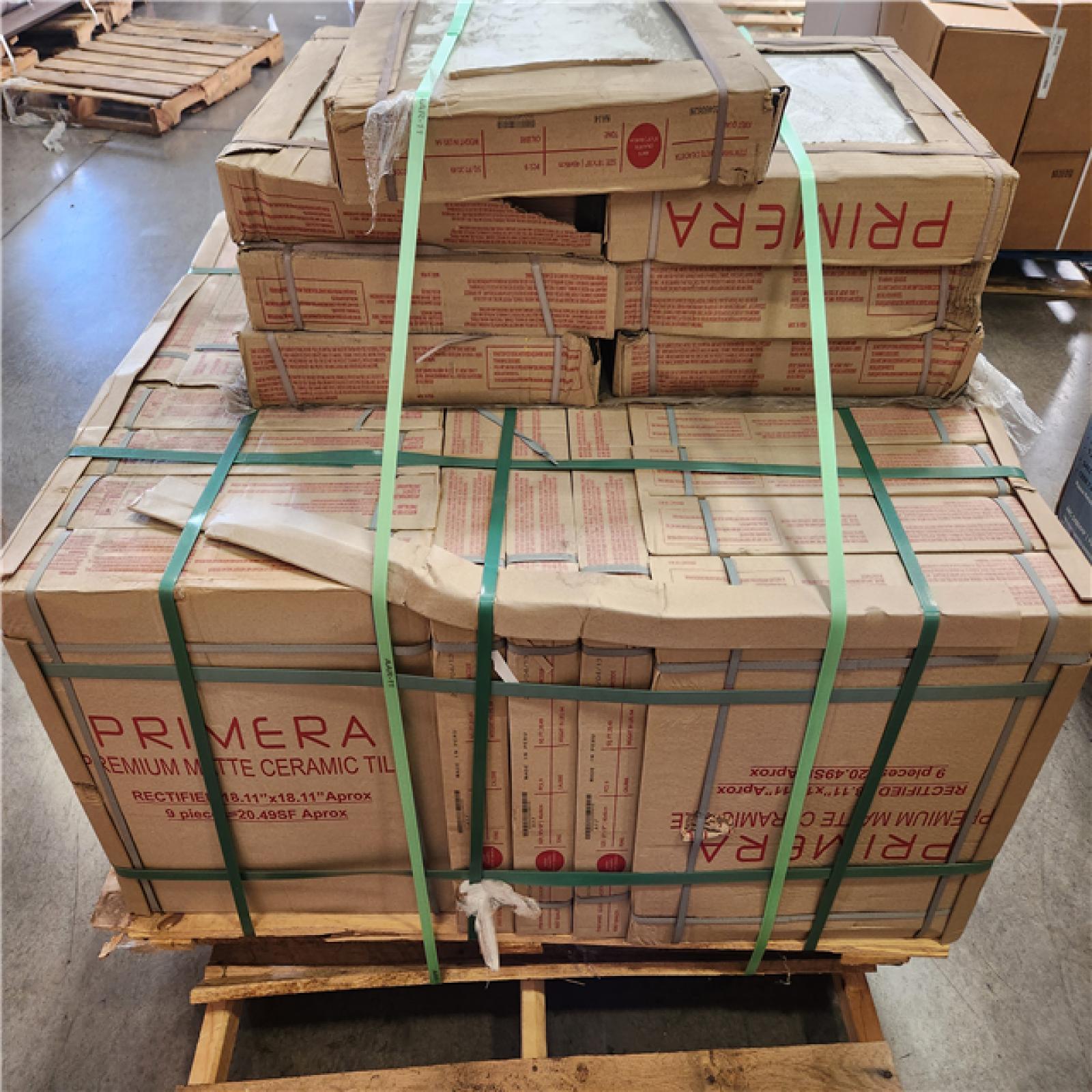 Phoenix NEW Matte Calcutta 18 in. x 18 in. Glazed Ceramic Floor and Wall Tile (553 sq. ft. (27 Case)