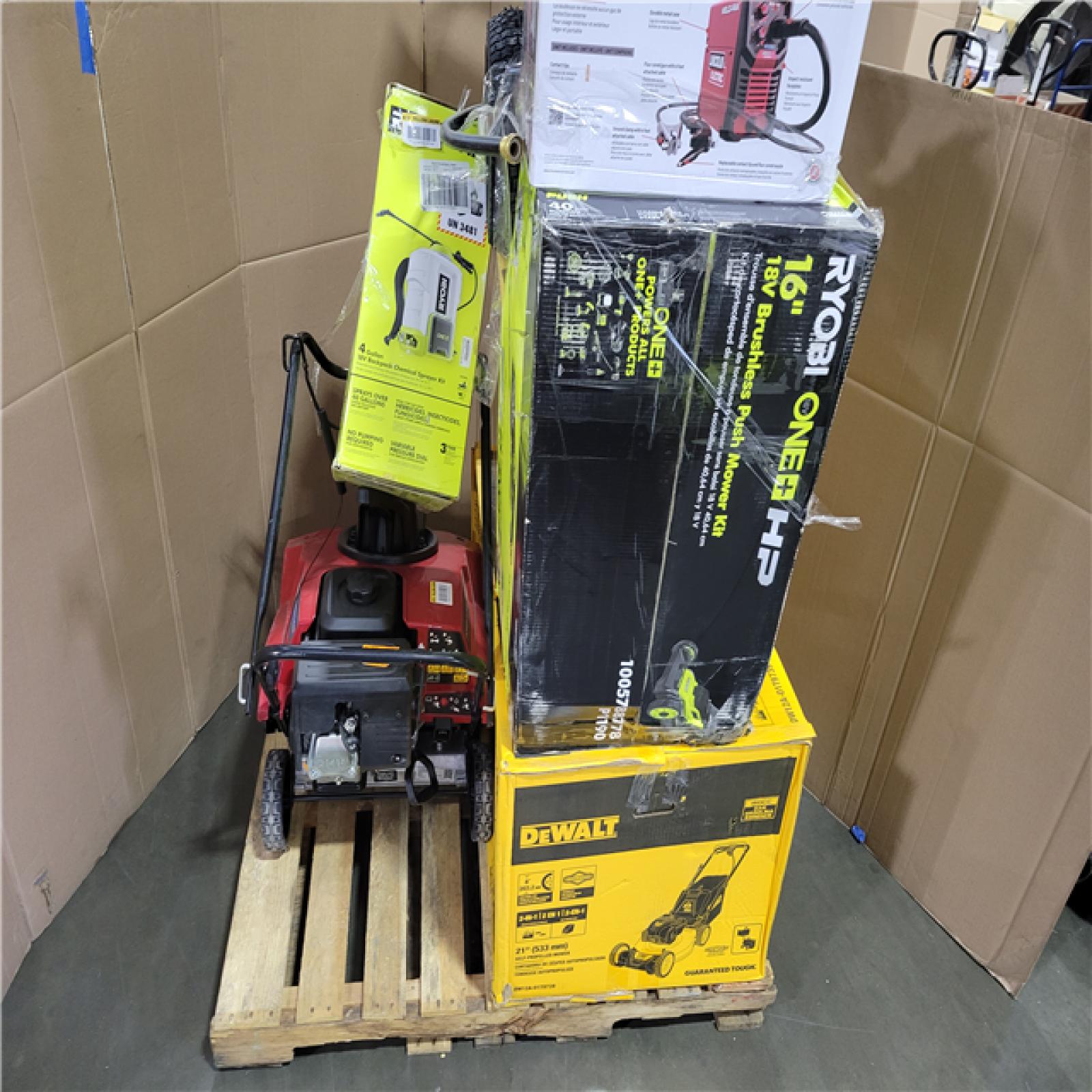 CALIFORNIA AS-IS OUTDOOR POWER EQUIPMENT