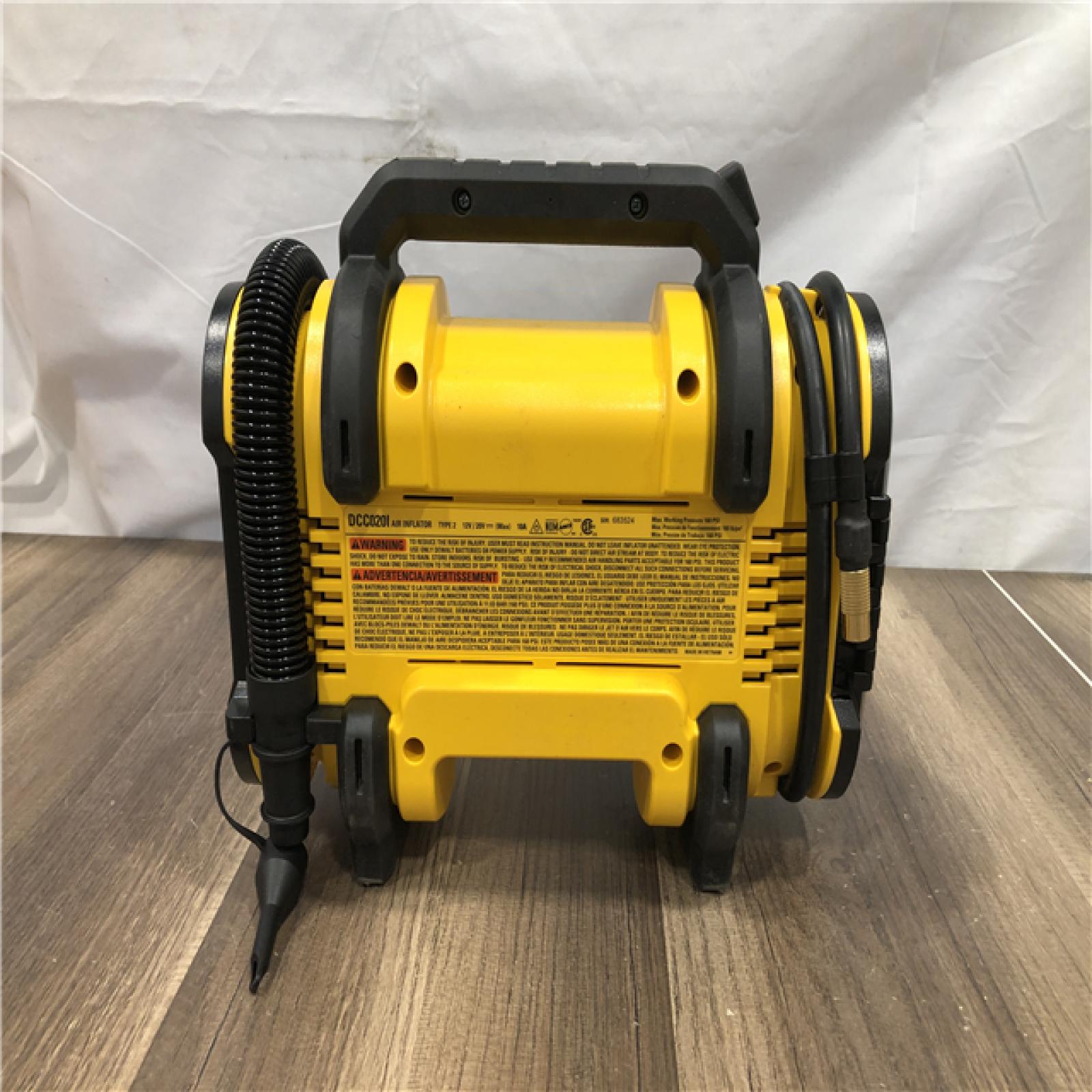 AS-IS DEWALT 20V MAX Cordless Electric Portable Inflator (Tool Only)
