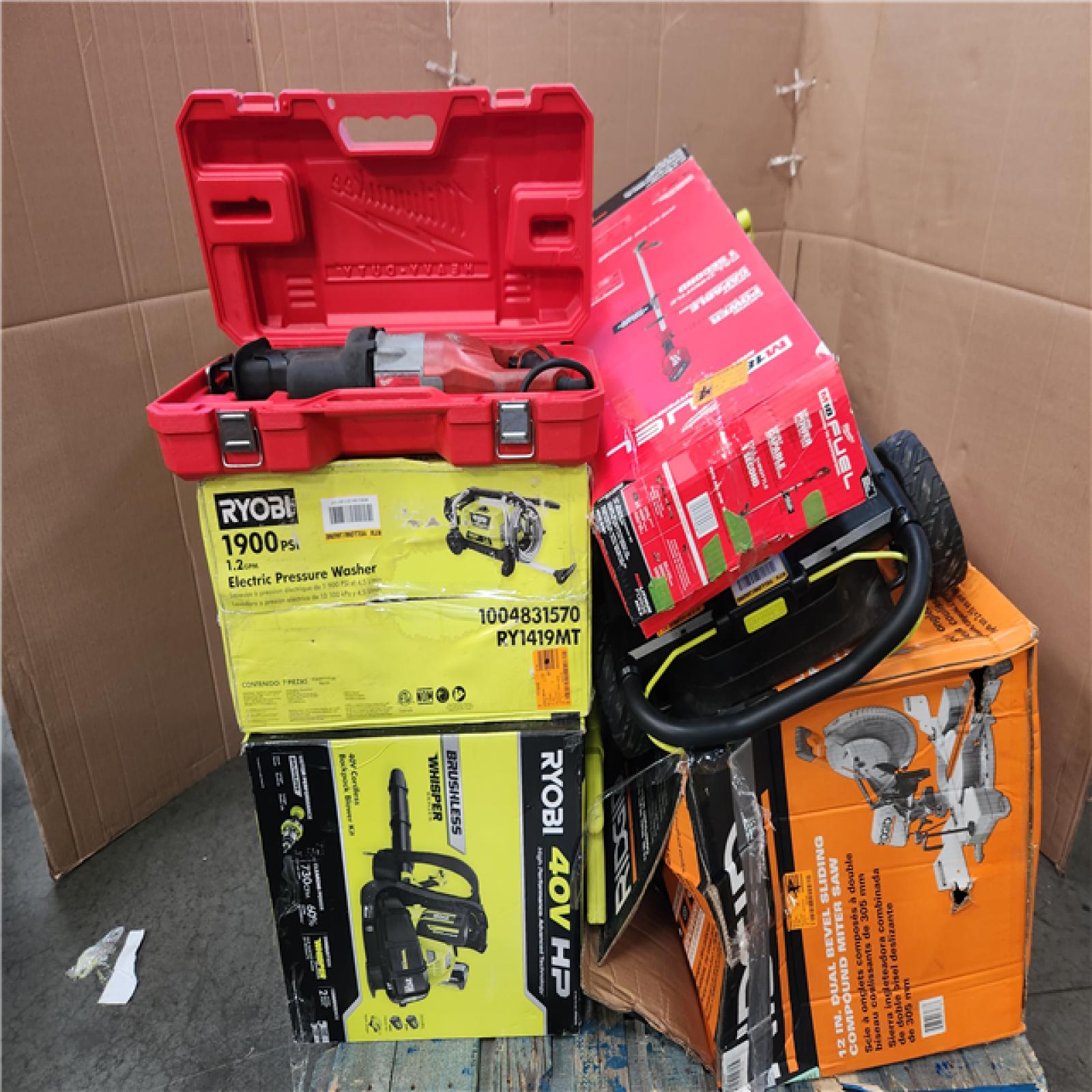 CALIFORNIA AS-IS TOOL PALLET