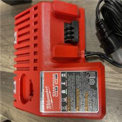 AS-IS Milwaukee M18 18-Volt Lithium-Ion XC Starter Kit with Two 5.0Ah Batteries and Charger