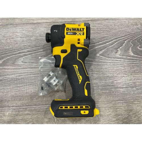AS-IS DEWALT 20V XR Brushless Cordless 1/4 in. Quiet Hydraulic Impact Driver (Tool-Only)