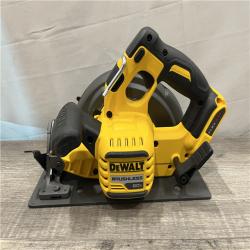 AS-IS DEWALT FLEXVOLT 60V MAX Cordless Brushless 7-1/4 in. Circular Saw with Brake (Tool Only)