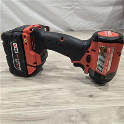 AS-IS MILWAUKEE FUEL 18V Lithium-Ion Brushless Cordless Hammer Drill and Impact Driver Combo Kit (2-Tool) with 2 Batteries