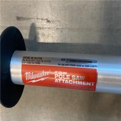 AS-IS Milwaukee FUEL QUIK-LOK 10 in. Pole Saw Attachment (Tool-Only)