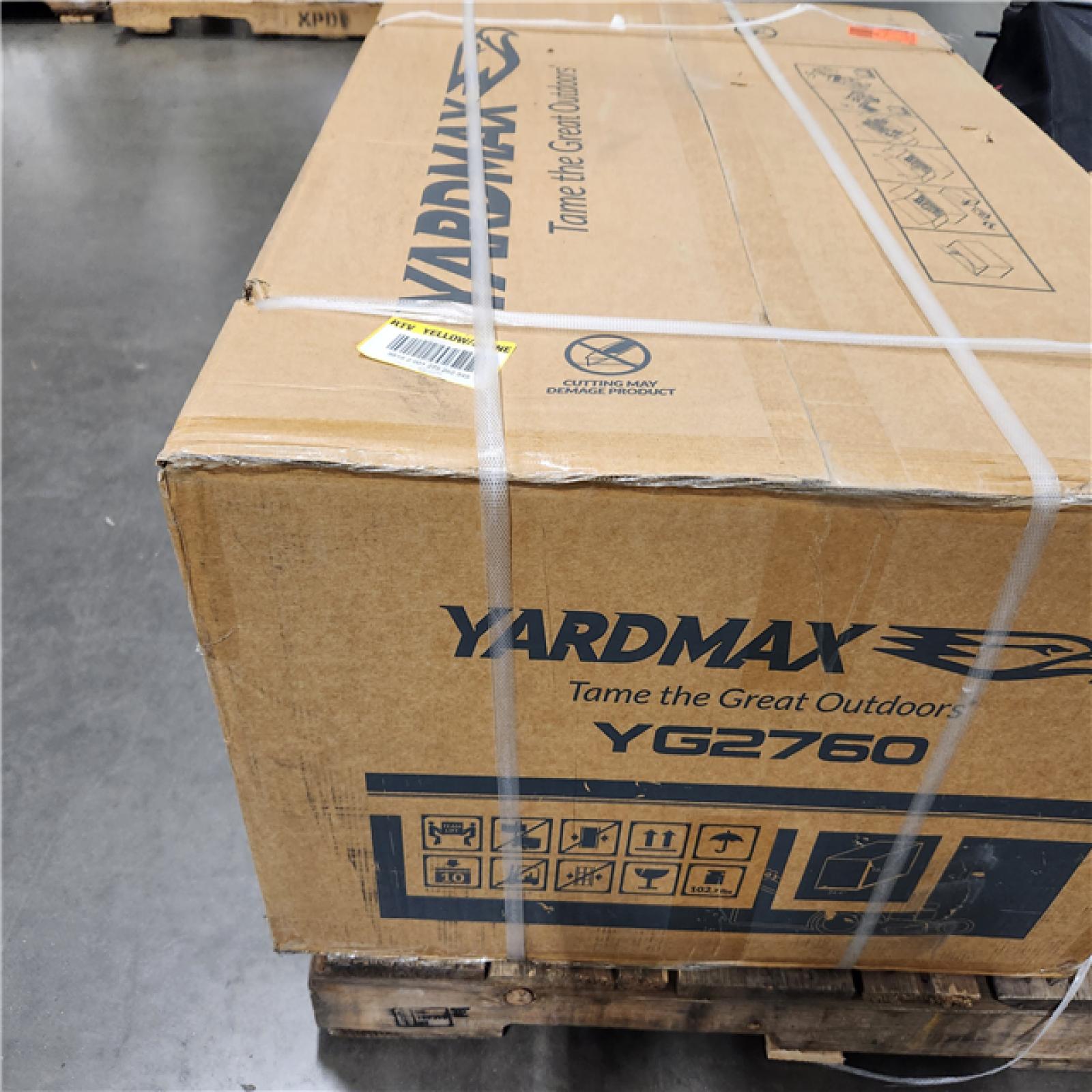 Dallas Location - NEW-  YARDMAX YG2760 22-in Gas Self-propelled lawn mower