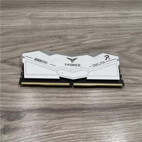 AS-IS T-Force DELTA RGB DDR5 DESKTOP RAM WHITE 16GB 5200MHz CL40