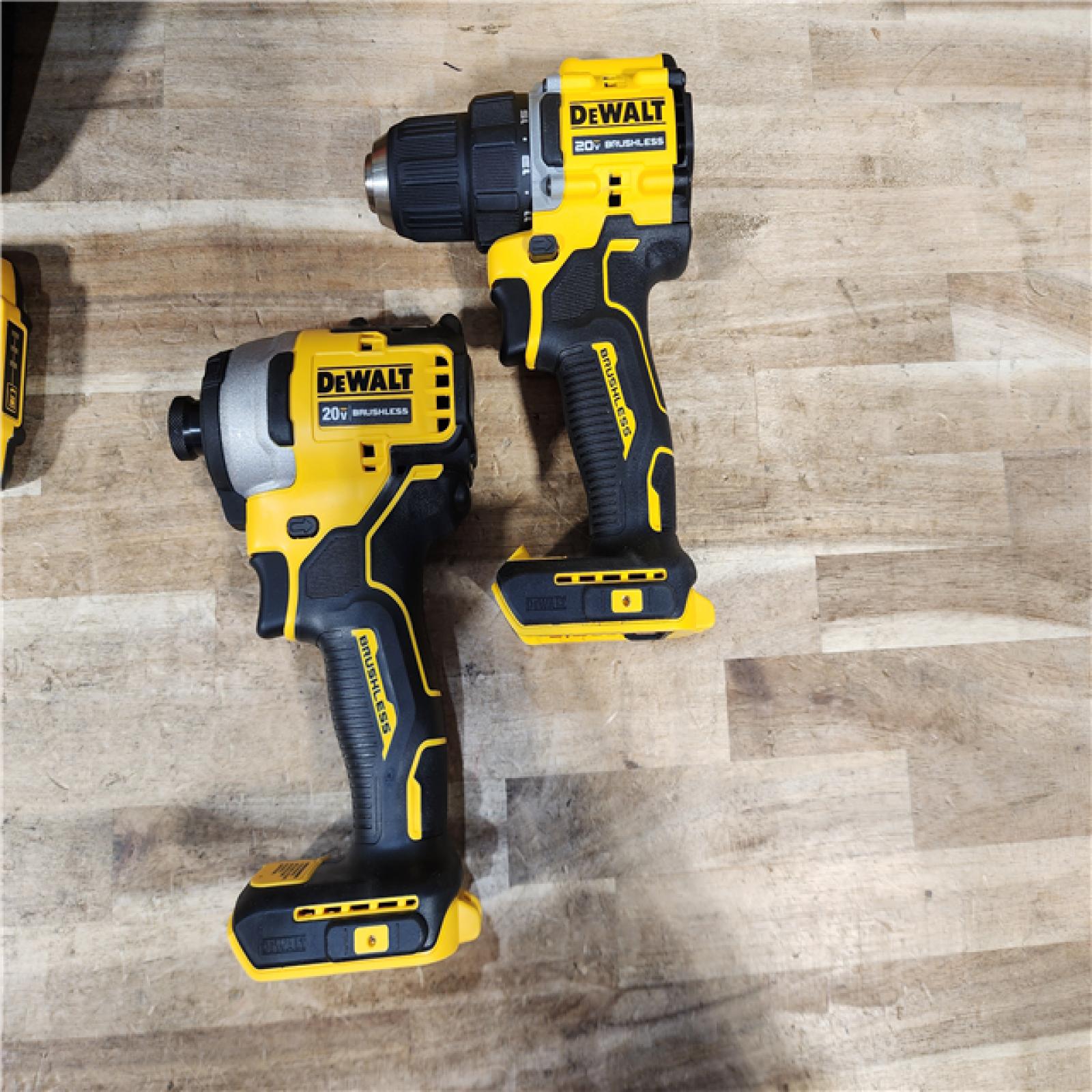 HOUSTON LOCATION - AS-IS DEWALT ATOMIC 20-Volt MAX Lithium-Ion Cordless Combo Kit