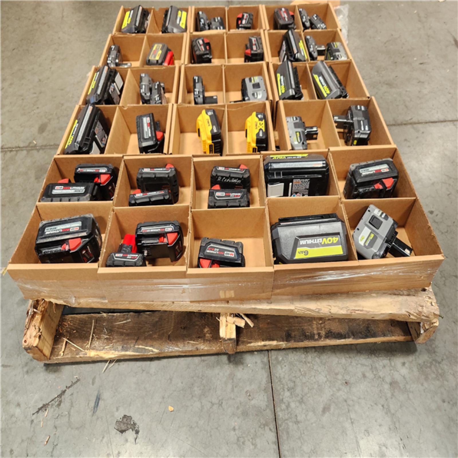 California AS-IS Battery Pallet