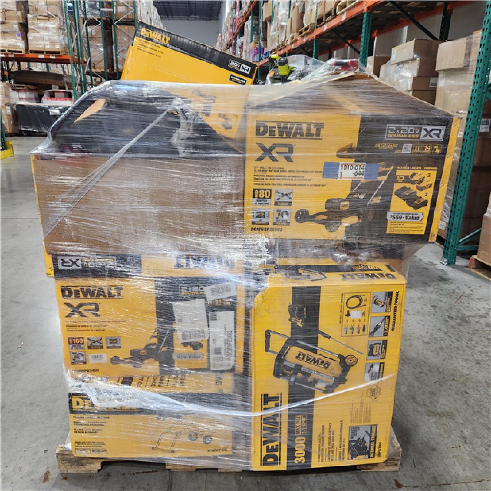 Dallas Location - As-Is DEWALT Tool Pallet