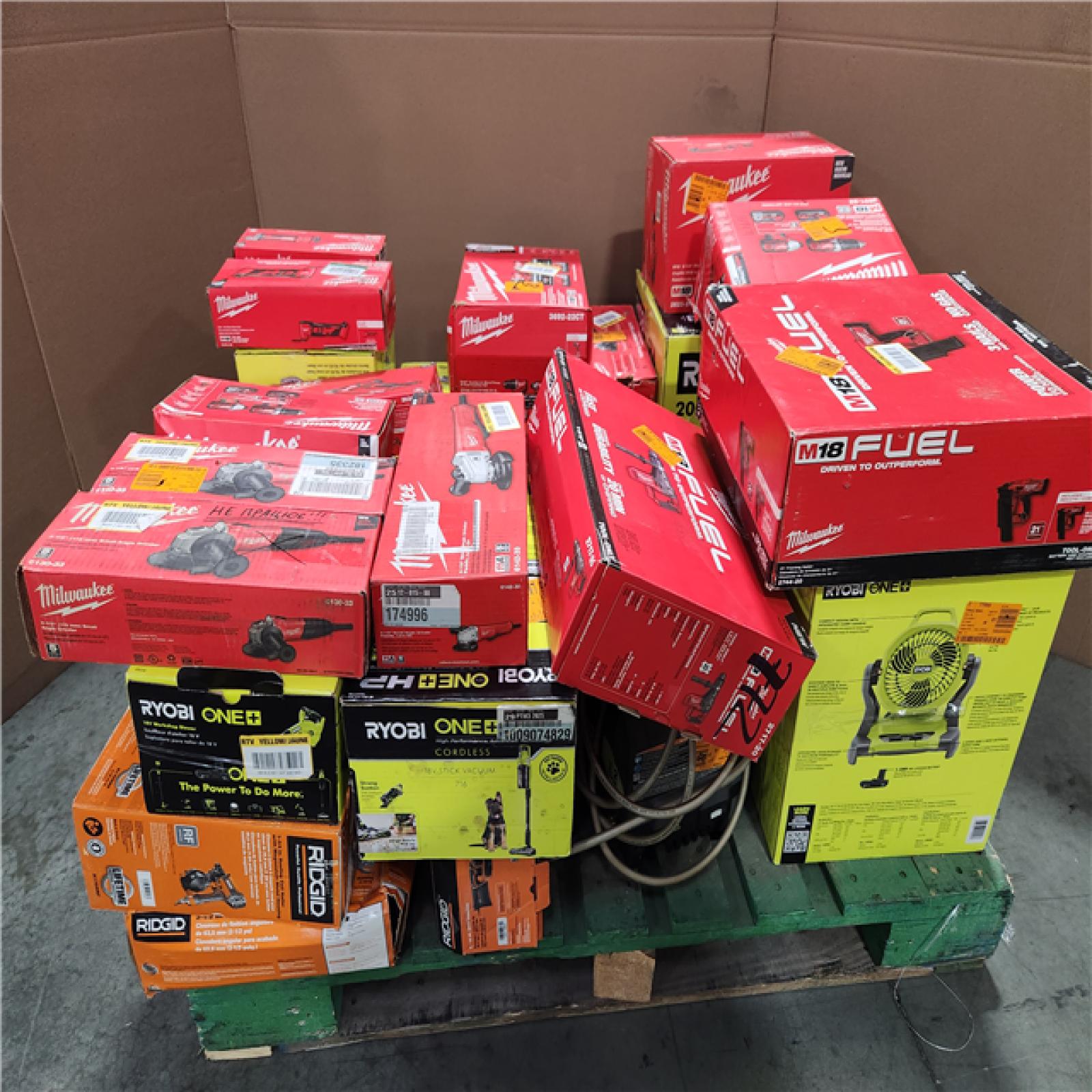 CALIFORNIA AS-IS TOOL PALLET