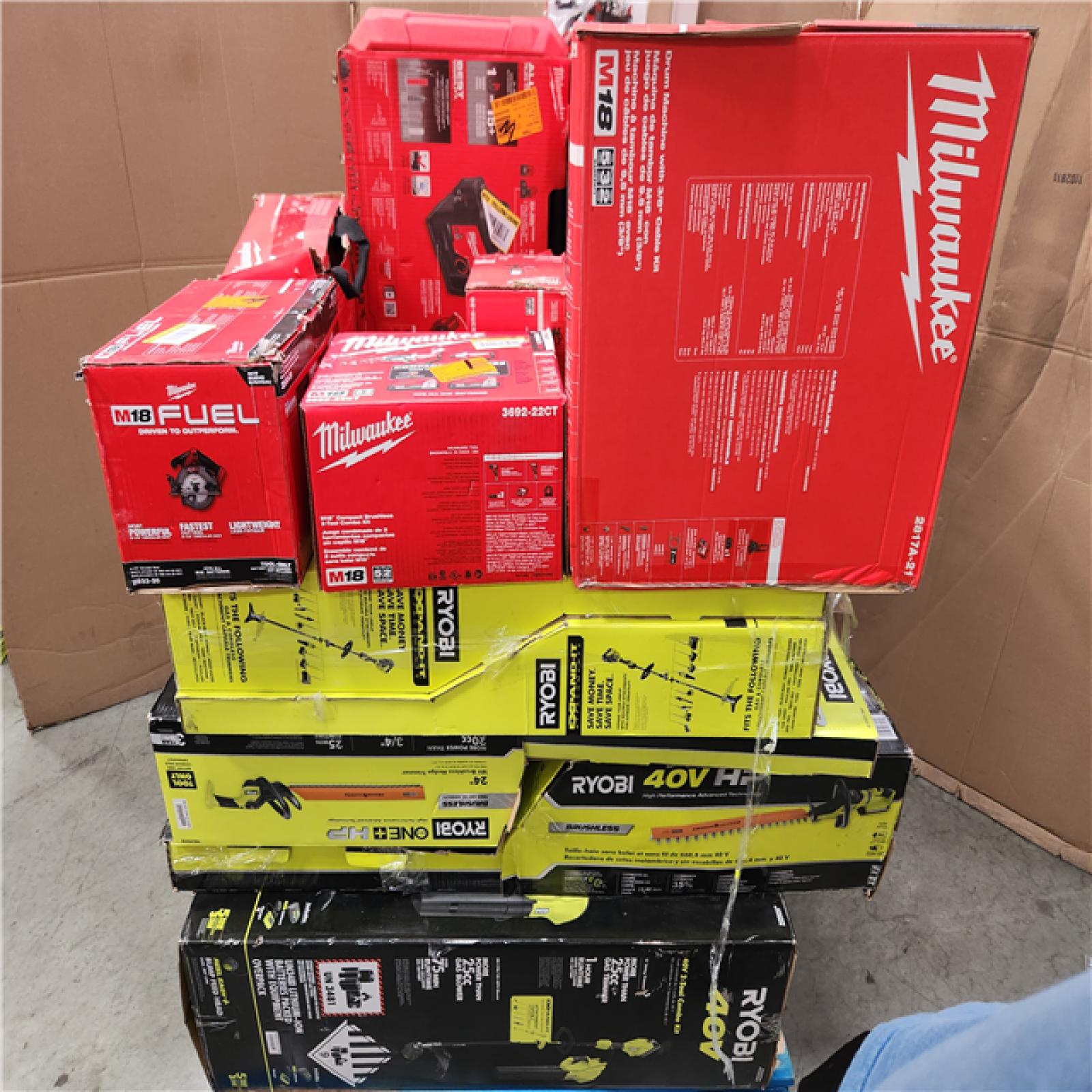 CALIFORNIA AS-IS TOOL PALLET