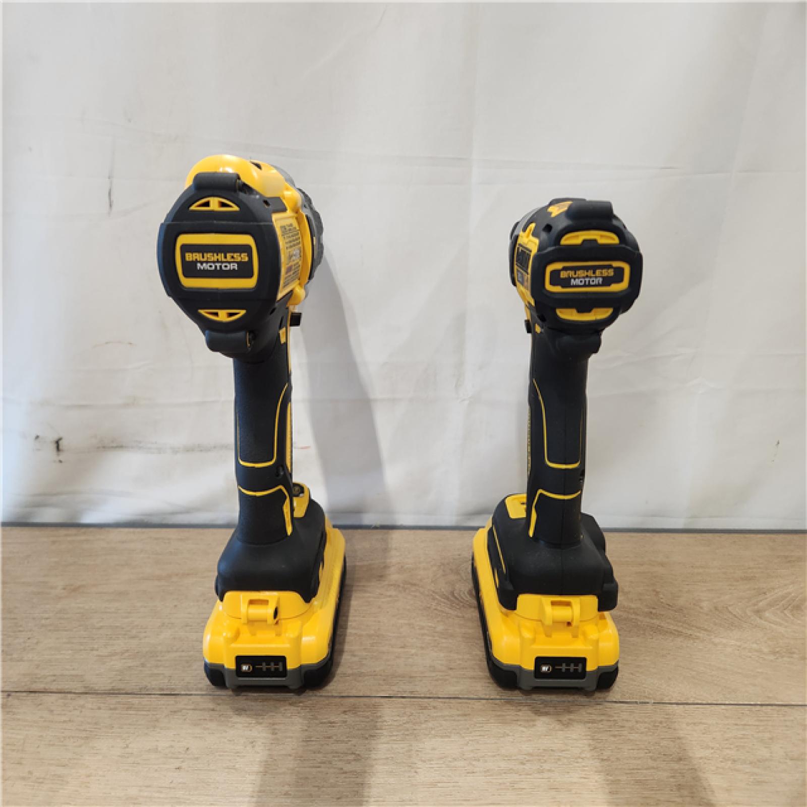 AS-IS- DEWALT 20V MAX Lithium-Ion Cordless 2-Tool Combo Kit
