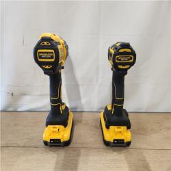 AS-IS- DEWALT 20V MAX Lithium-Ion Cordless 2-Tool Combo Kit