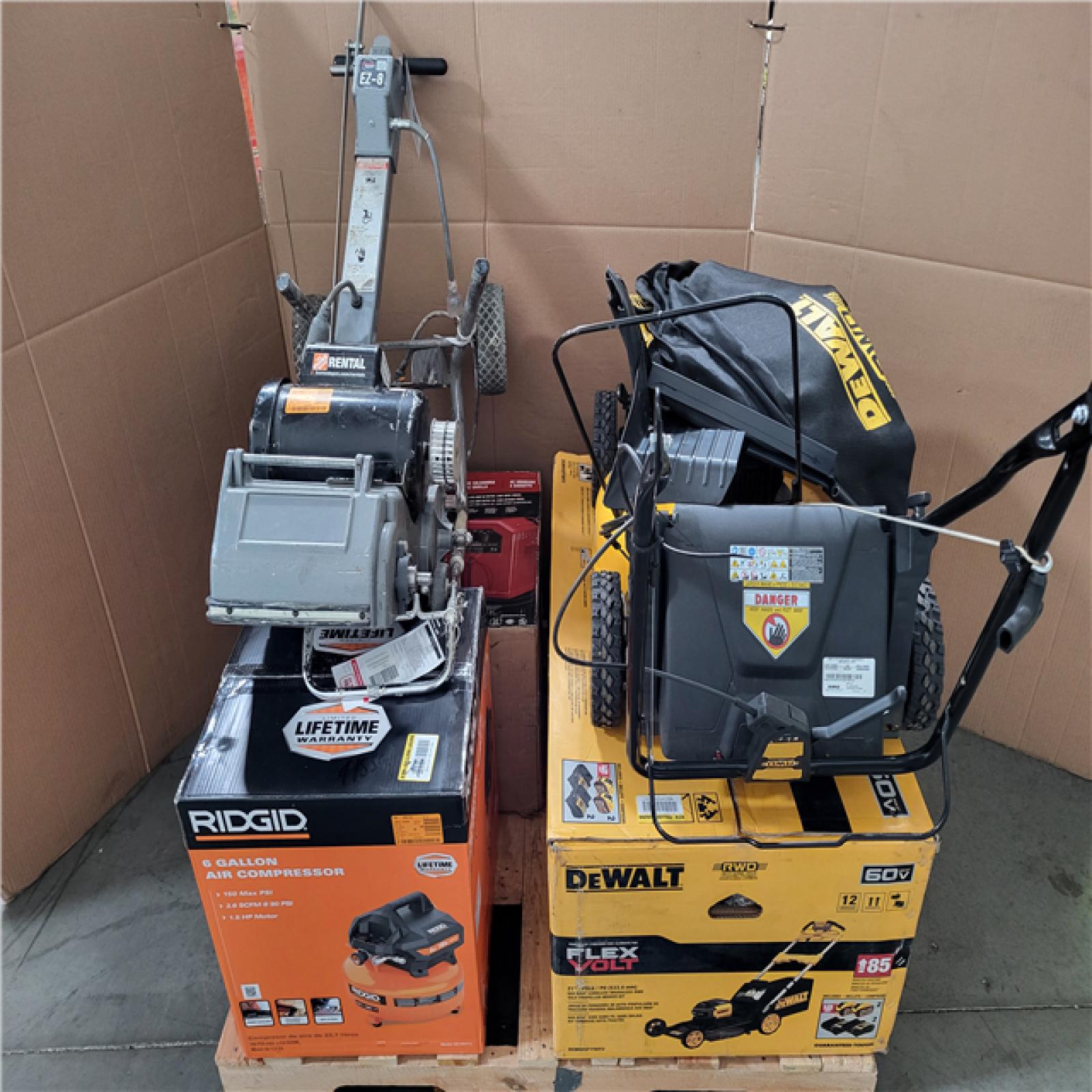 CALIFORNIA AS-IS OUT-DOOR POWER EQUIPMENT