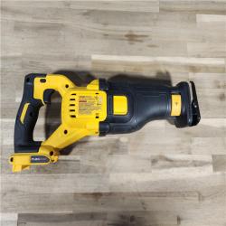 HOUSTON LOCATION - AS-IS (2) DeWalt DCS389B FLEXVOLT 60V MAX Cordless Brushless Reciprocating Saw (Tool-Only)