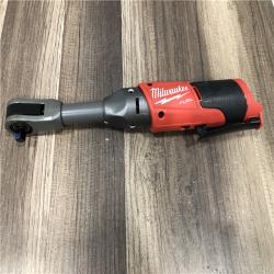 AS-IS Milwaukee FUEL 12V 3/8 in. Lithium-Ion Brushless Cordless Extended Reach Ratchet (Tool-Only)