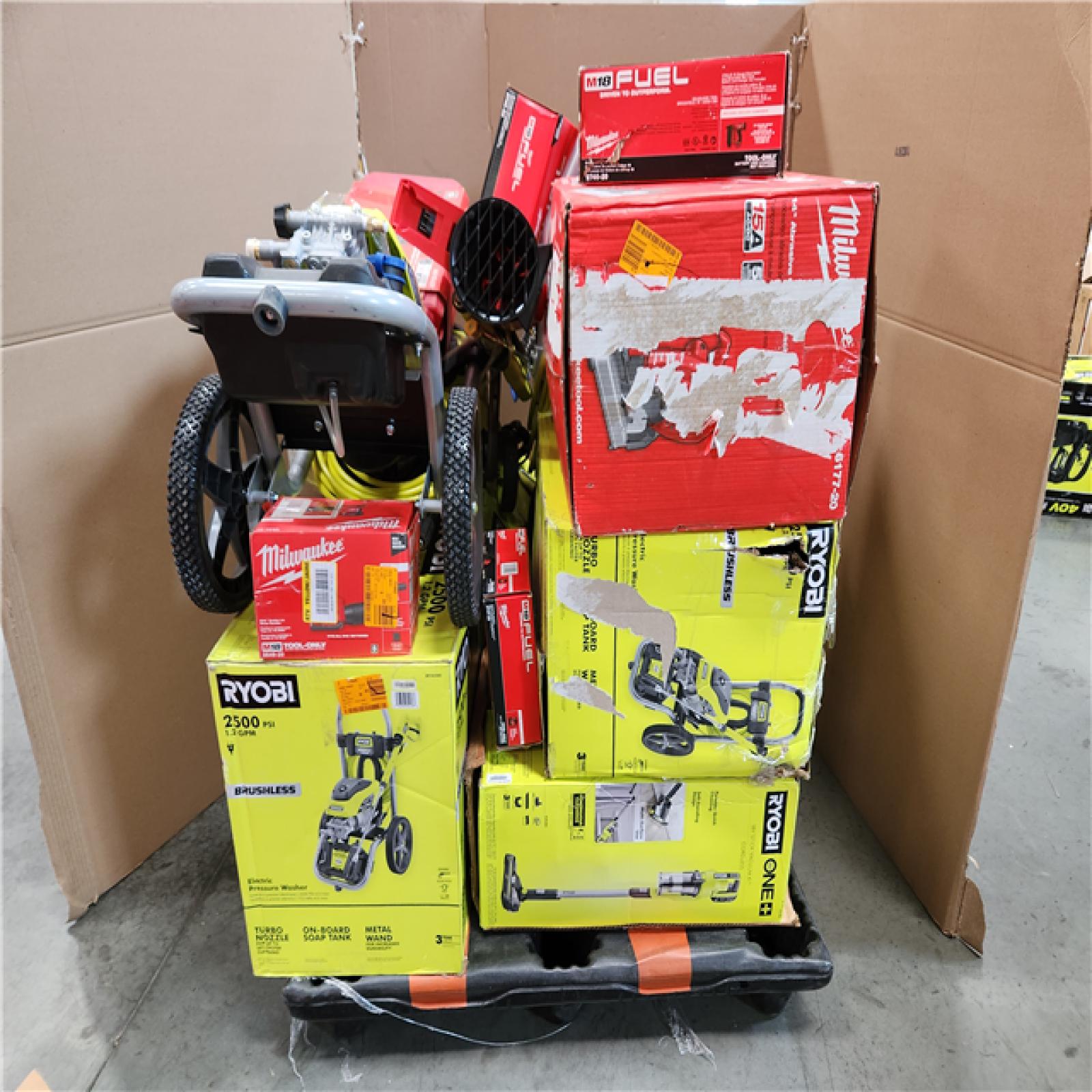 CALIFORNIA  AS-IS TOOL PALLET