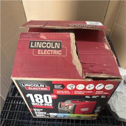 CALIFORNIA AS IS LINCOLN ELECTRIC 180HD WELD PAK
