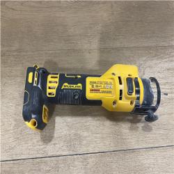 AS-IS DEWALT XR 20V Lithium-Ion Cordless Rotary Drywall Cut-Out Tool (Tool Only)
