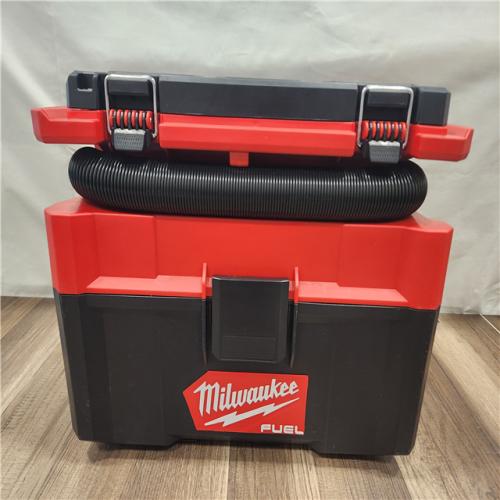 AS-IS- MILWAUKEE M18 FUEL PACKOUT 18-Volt Lithium-Ion Cordless 2.5 Gal. Wet/Dry Vacuum (Vacuum-Only)