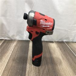 AS-IS Milwaukee  FUEL SURGE 12V Lithium-Ion Brushless Cordless 1/4 in. Hex Impact Driver Compact Kit