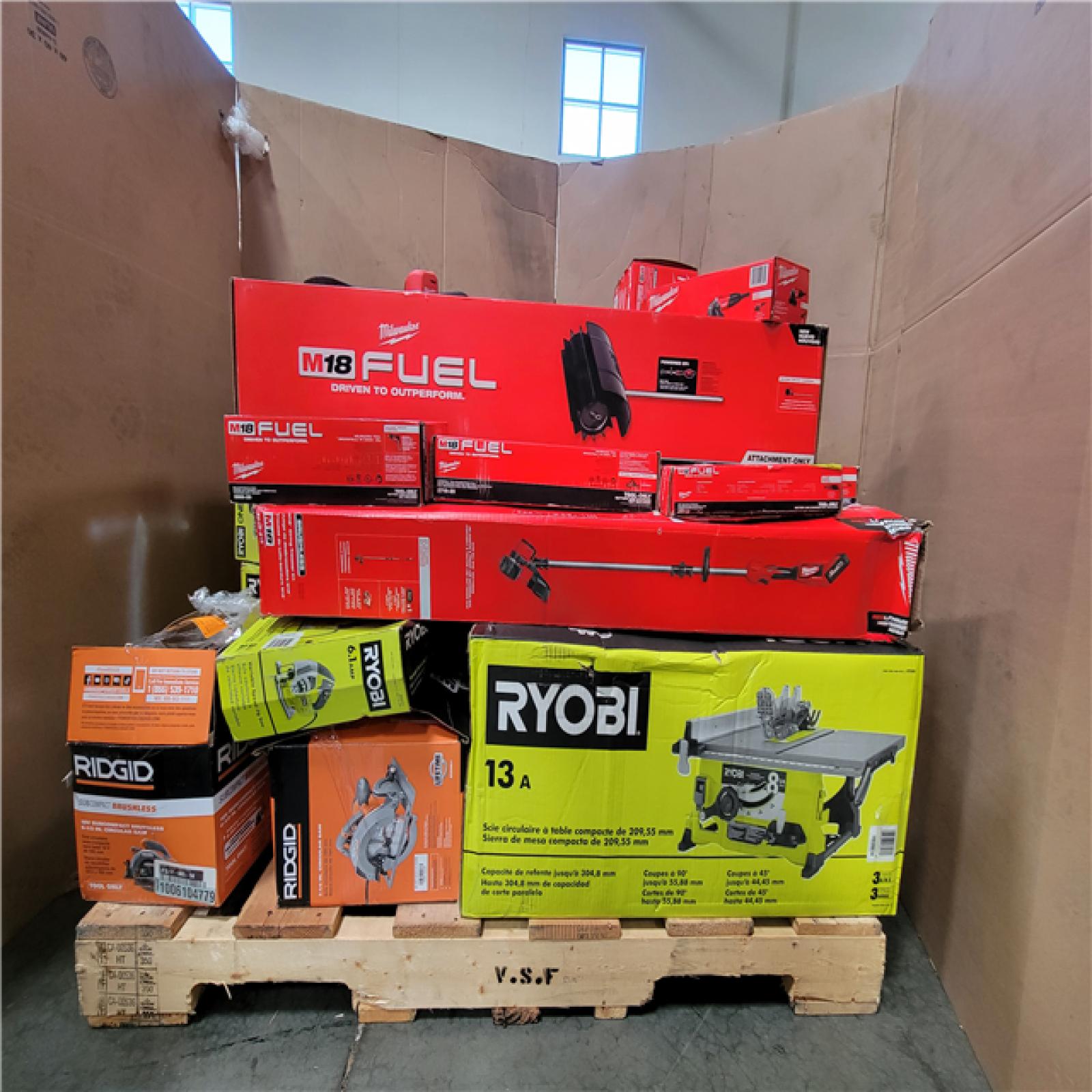 CALIFORNIA AS-IS TOOL PALLET