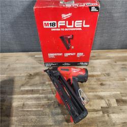 HOUSTON LOCATION - AS-IS Milwaukee 2839-20 M18 FUEL 15 Ga. 18 Volt Brushless Angled Finish Nailer (TOOL ONLY)