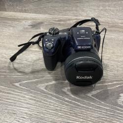 AS-IS KODAK PIXPRO AZ528 Astro Zoom BSI-CMOS Bridge Digital Camera - 16MP 52X 1080p Wi-Fi (Midnight Blue)