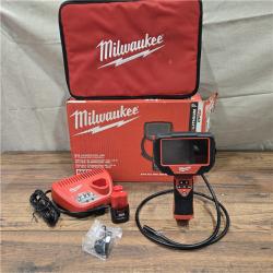 AS-IS MILWAUKEE M12 12V Lithium-Ion Cordless M-SPECTOR 360-Degree 4 Ft. Inspection Camera Kit