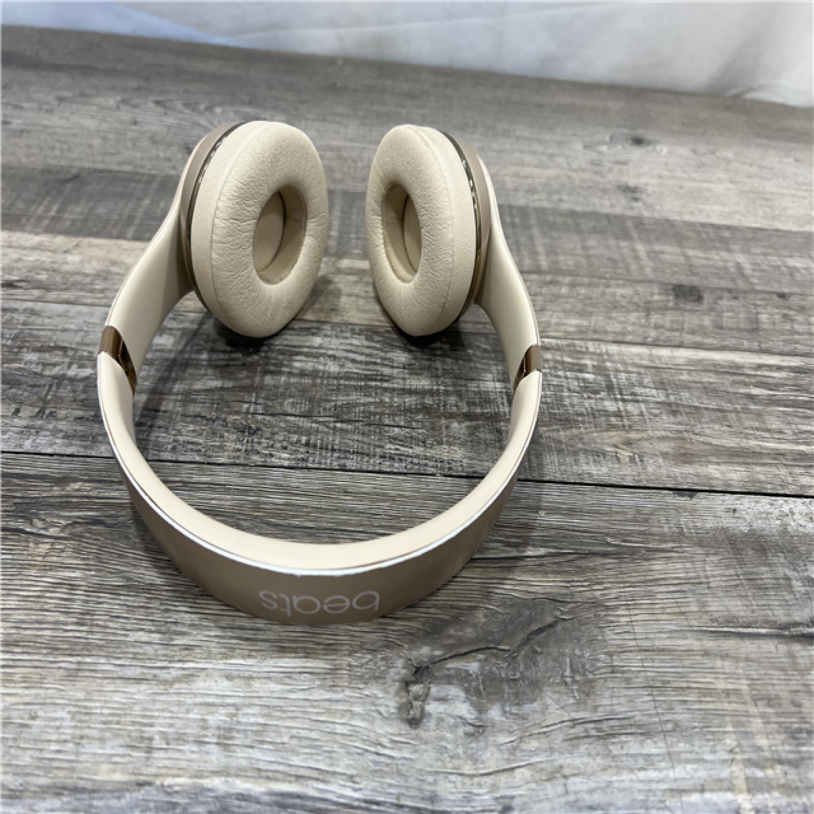 AS-IS Beats Solo3 Wireless Headphones - Satin Gold MX462LL/A