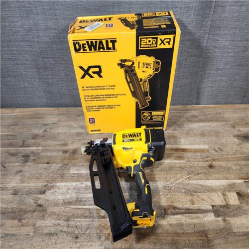 HOUSTON LOCATION - AS-IS (APPEARS LIKE NEW) DeWalt 20V MAX Cordless 21 Deg Framing Nailer Tool Only 20 V