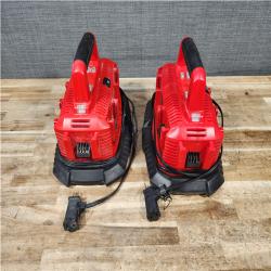 HOUSTON LOCATION - AS - IS MILWAUKEE BATTERY CHARGER PACK QTY - 2
