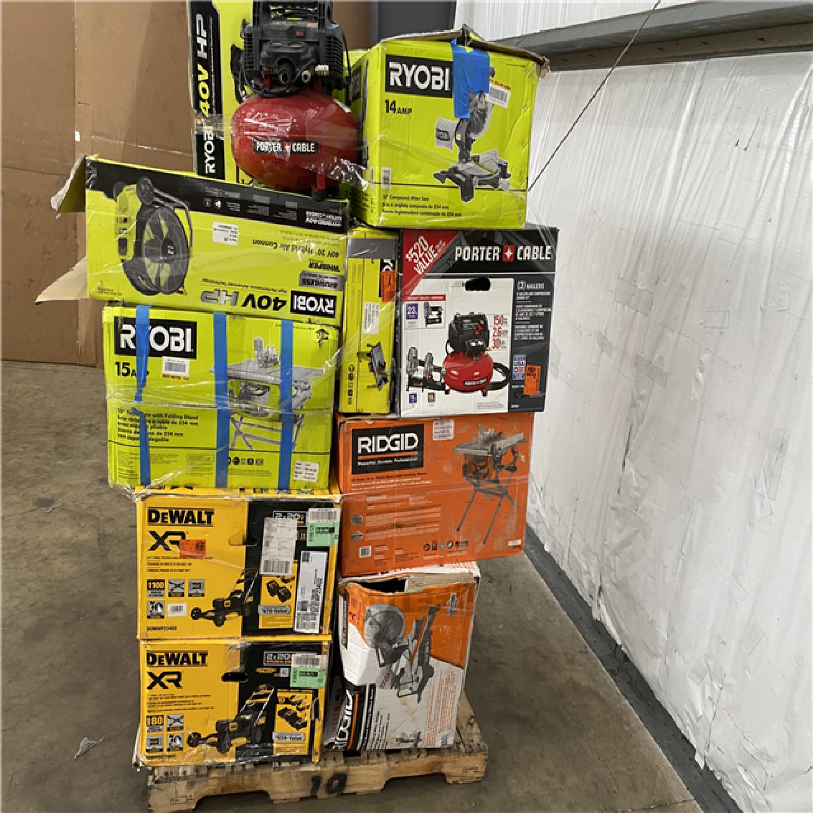Houston Location - AS-IS Tool Pallet
