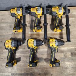 HOUSTON LOCATION - AS-IS DEWALT 6 TOOL COMBO