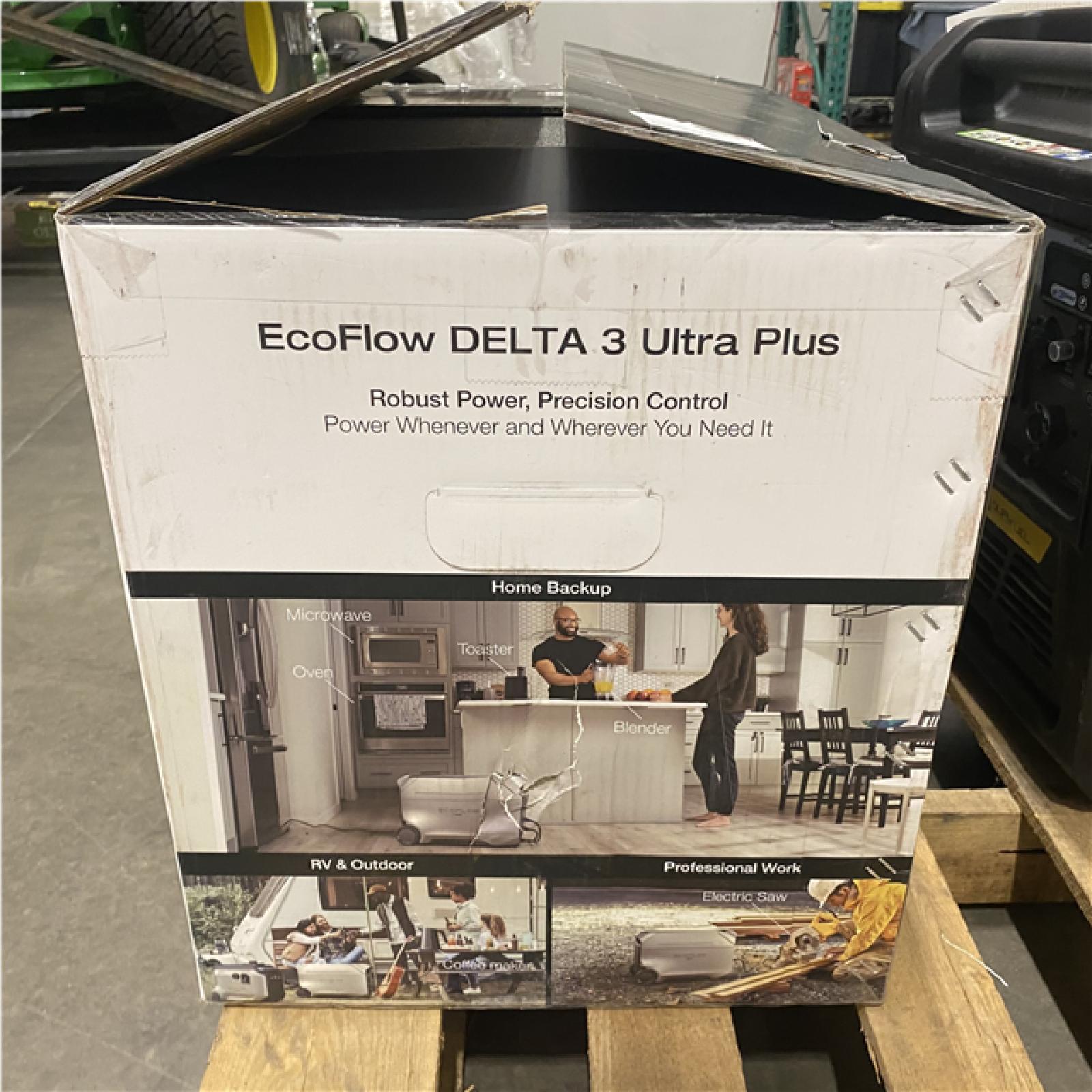 Dallas Location - As-Is DELTA 3 Ultra Plus Solar Generator