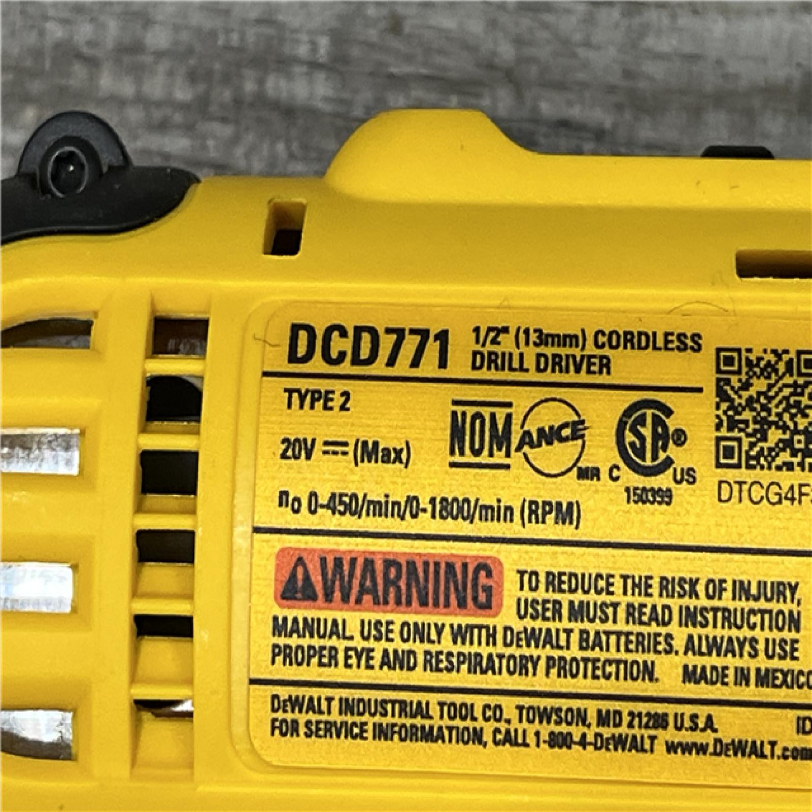 AS-IS DEWALT 20V MAX Cordless Drill/Impact 2 Tool Combo Kit