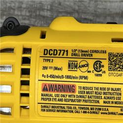 AS-IS DEWALT 20V MAX Cordless Drill/Impact 2 Tool Combo Kit